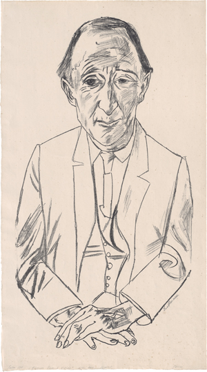 Lot 8010, Auction  127, Beckmann, Max, Bildnis des Komponisten Frederik Delius