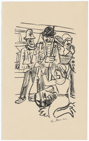 Lot 8011, Auction  127, Beckmann, Max, Der Mensch ist kein Haustier Nr. 1