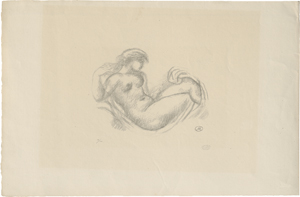 Lot 8074, Auction  127, Maillol, Aristide, Femme en berceau, bras droit levé