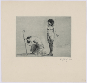 Lot 8111, Auction  127, Schlichter, Rudolf, Hirte und Mädchen