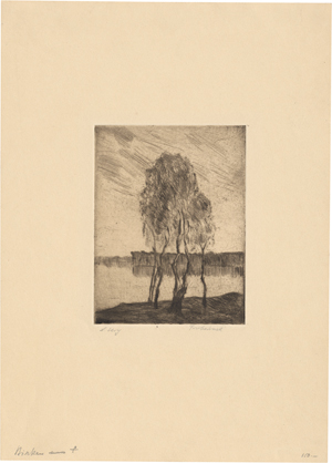 Lot 8125, Auction  127, Ury, Lesser, Drei Birken am märkischen See