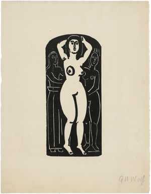 Lot 8133, Auction  127, Wolff, Gustav Heinrich, Geburt der Venus