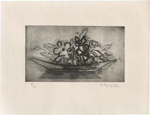 Lot 8177, Auction  127, Braque, Georges, Corbeille de fleurs