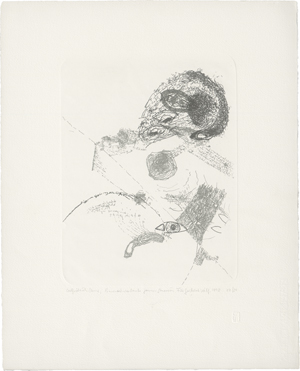 Lot 8186, Auction  127, Claus, Carlfriedrich, Bewusstwerdende Janus-Sensorien. Für Gerhard Wolf 