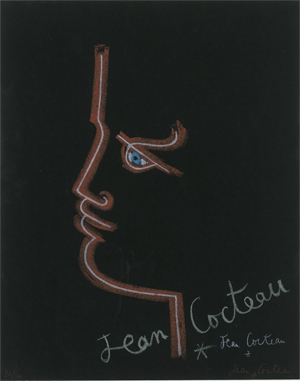 Lot 8187, Auction  127, Cocteau, Jean, Trait de feu