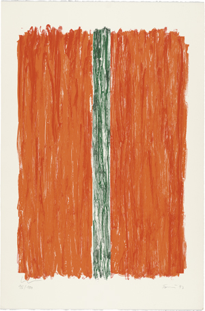 Lot 8203, Auction  127, Förg, Günther, Grüner Kopfschmerz