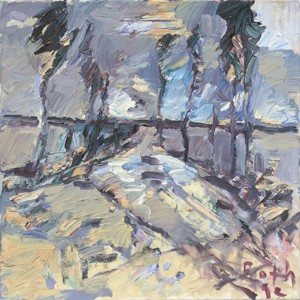 Lot 8206, Auction  127, Foth, Detlev, Bäume, Kalksteintagebau, Grube 7