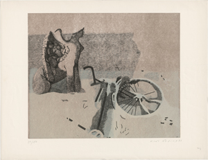 Lot 8218, Auction  127, Graphik & Handzeichnungen, Zehn Blatt Druckgraphik und zwei Zeichnungen