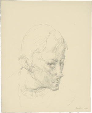 Lot 8318, Auction  127, Zander, Heinz, Portrait eines jungen Mannes