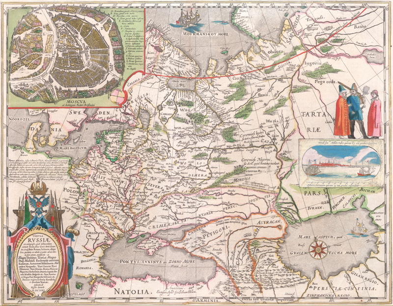 Lot 99, Auction  127, Blaeu, Joan, Tabula Russiae