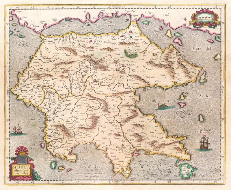 Lot 138, Auction  127, Griechenland, Konvolut von 9 teils kolorierten Kupferkarten