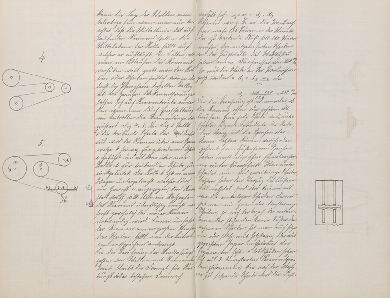 Lot 389, Auction  127, Thiel, Richard, Webeschule. Deutsche Handschrift auf Papier. Mit zahlr. Illustrationen