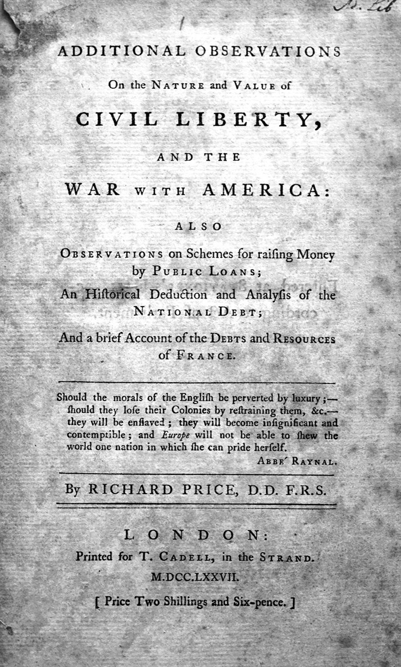 Lot 540, Auction  127, Price, Richard, Additional observations on the nature