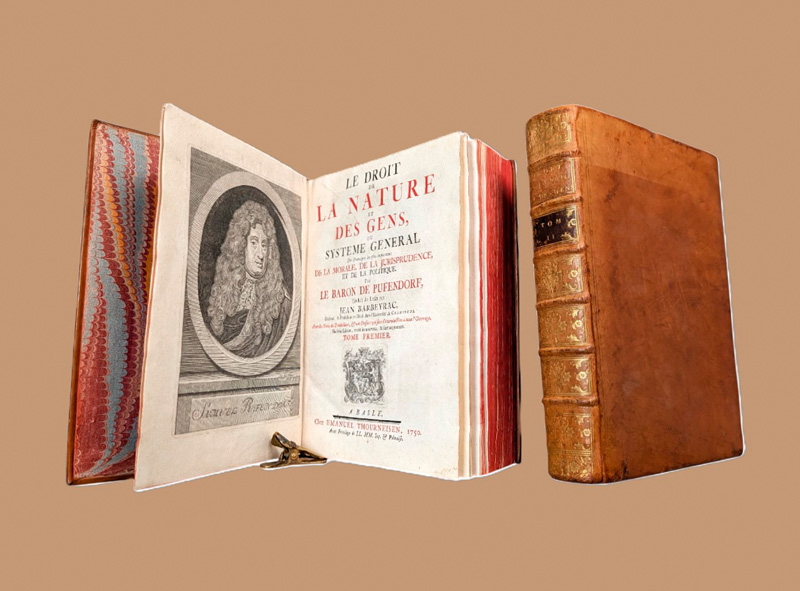 Lot 542, Auction  127, Pufendorf, Samuel von, Le droit de la nature et des gens