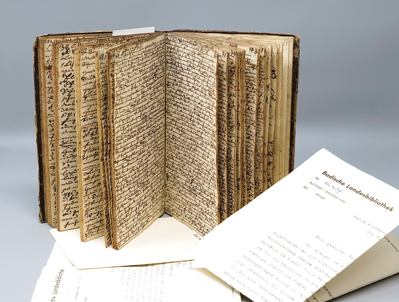 Lot 1053, Auction  127, Alemannisches Hausbuch, Deutsche Handschrift auf Papier. um 1860-1893. - Südwestdeutschland, alemannischer Raum um 1860-1893