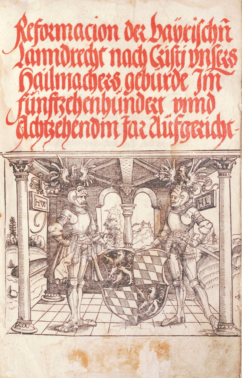 Lot 1084, Auction  127, Bayern, Sammelband  zum Bayrischen Landrecht