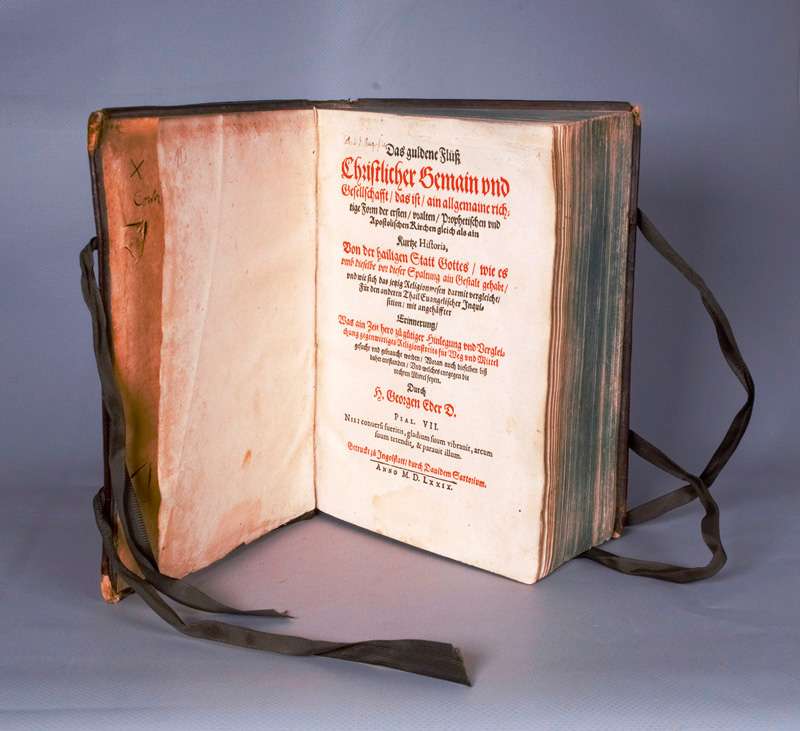 Lot 1112, Auction  127, Eder, Georg, Das guldene Flüß christlicher Gemain und Gesellschafft