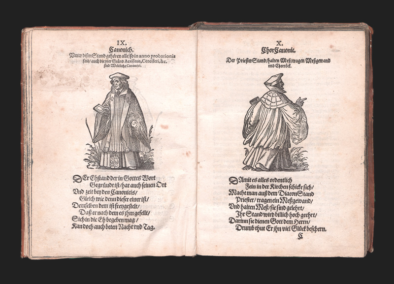 Lot 1148, Auction  127, Lonicerus, Johann Adam, Staend und Orden der H. Roemischen Catholischen Kirchen