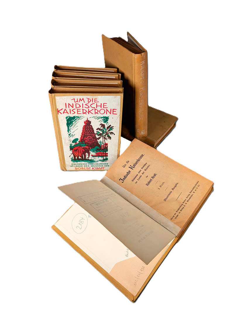 Lot 2090, Auction  127, Kraft, Robert, Um die Indische Kaiserkrone. Erlebnisse eines Deutschen im Lande der Wunder