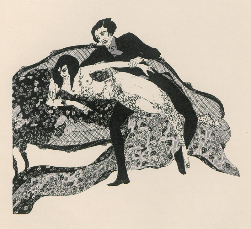 Lot 3019, Auction  127, Barbey d'Aurevilly, Jules Amédée und Alastair, Die Rache einer Frau. Mit neun Zeichnungen von Alastair