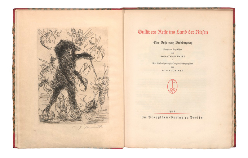 Lot 3070, Auction  127, Swift, Jonathan und Corinth, Lovis - Illustr., Gullivers Reise ins Land der Riesen