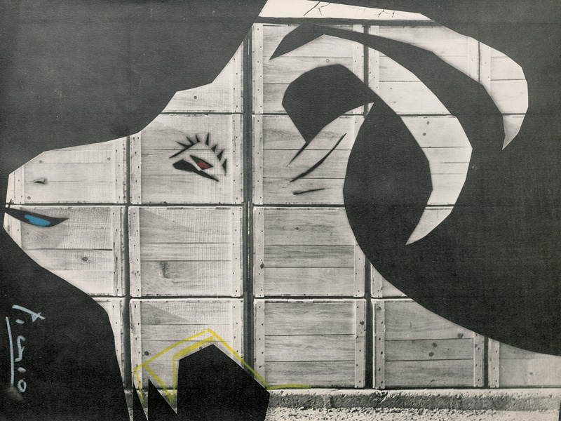 Lot 3265, Auction  127, Picasso, Pablo, Signierte Tafel aus "Diurnes. Décupages et photographies"