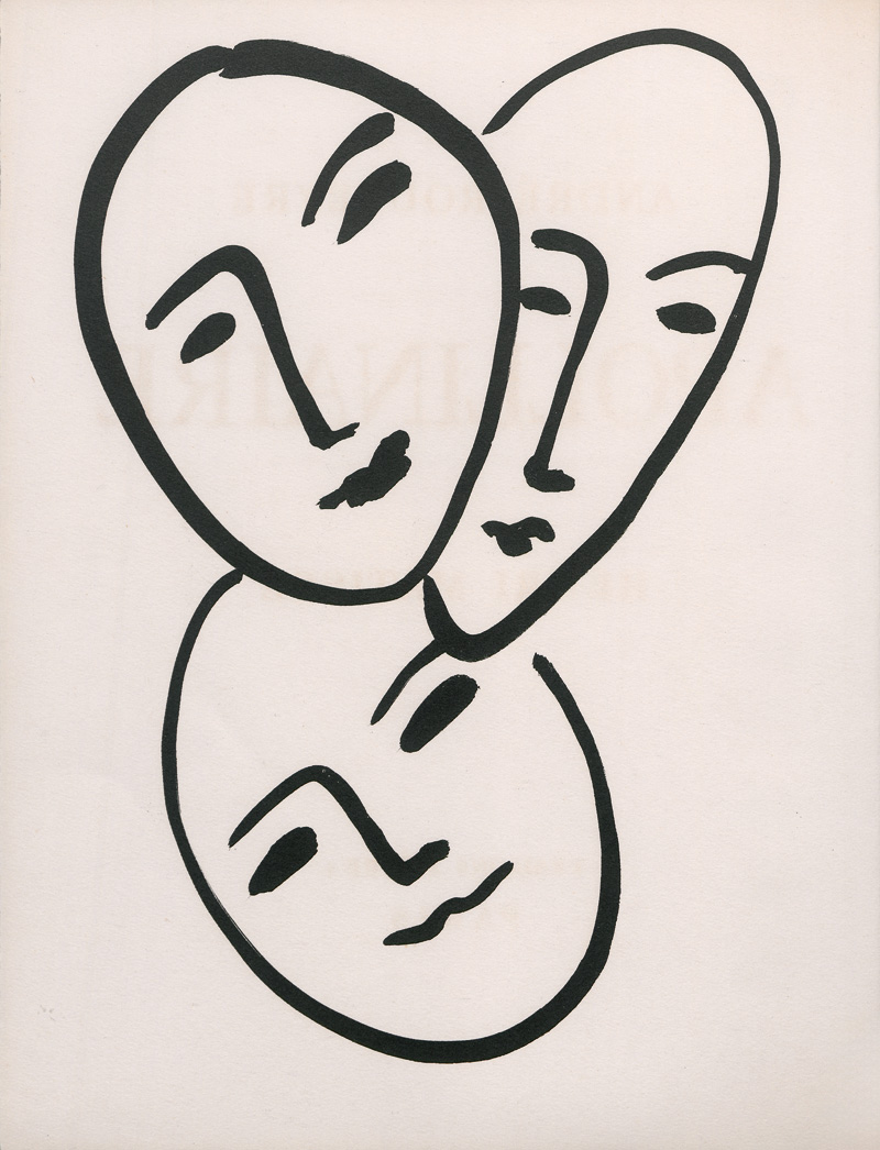 Lot 3296, Auction  127, Rouveyre, André, Apollinaire. Paris, Raisons d'être, 1952. Eines von 30 arabisch nummerierten Exemplaren (Gesamtauflage: 350) auf "...grand velin d'arches" und mit signiertem Druckvermerk vom Autor und vom Künstler