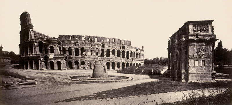 Lot 4008, Auction  127, Anderson, James, Views of the Colosseum, Rome; Arch of Constantine, Rome