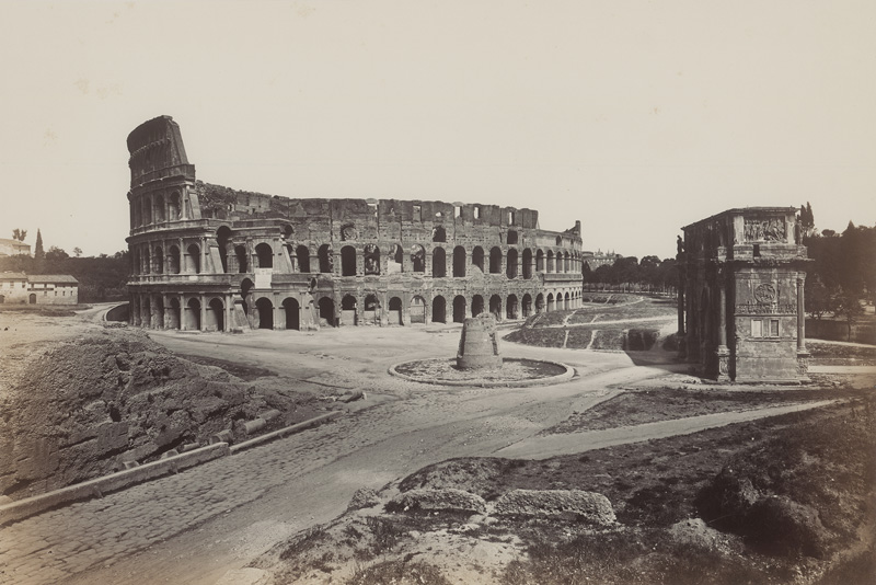 Lot 4011, Auction  127, Anderson, James and Tommaso Cuccioni, View of the Colosseum; Arch of Constantine; Temple of Hercules Victor; Arch of Drusus
