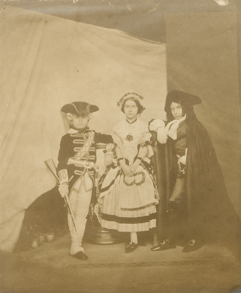 Lot 4031, Auction  127, British Royal Family, Les deux Petits Savoyards / Princesses Victoria and Alice wearing riding habits