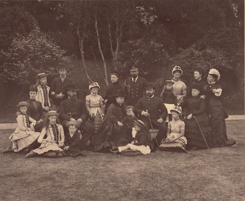 Lot 4035, Auction  127, British Royal Family, Queen Victoria and Royalty at Osborne, August 11, 1881
