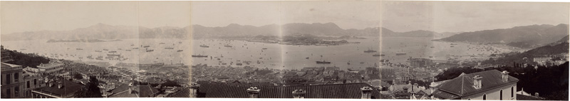 Lot 4076, Auction  127, Hong Kong, Panorama of Hong Kong Bay