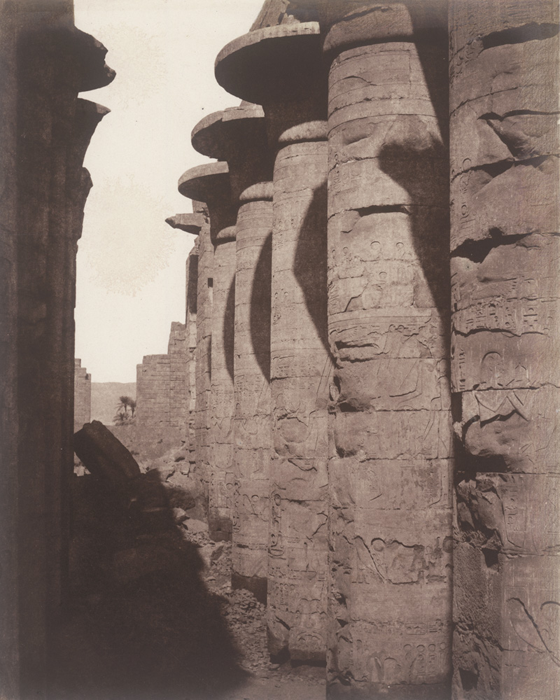 Lot 4120, Auction 127, Teynard, Félix, Karnak (Thèbes). Palais - Salle Hypostyle - Colonnade Centrale Vue du Point J.