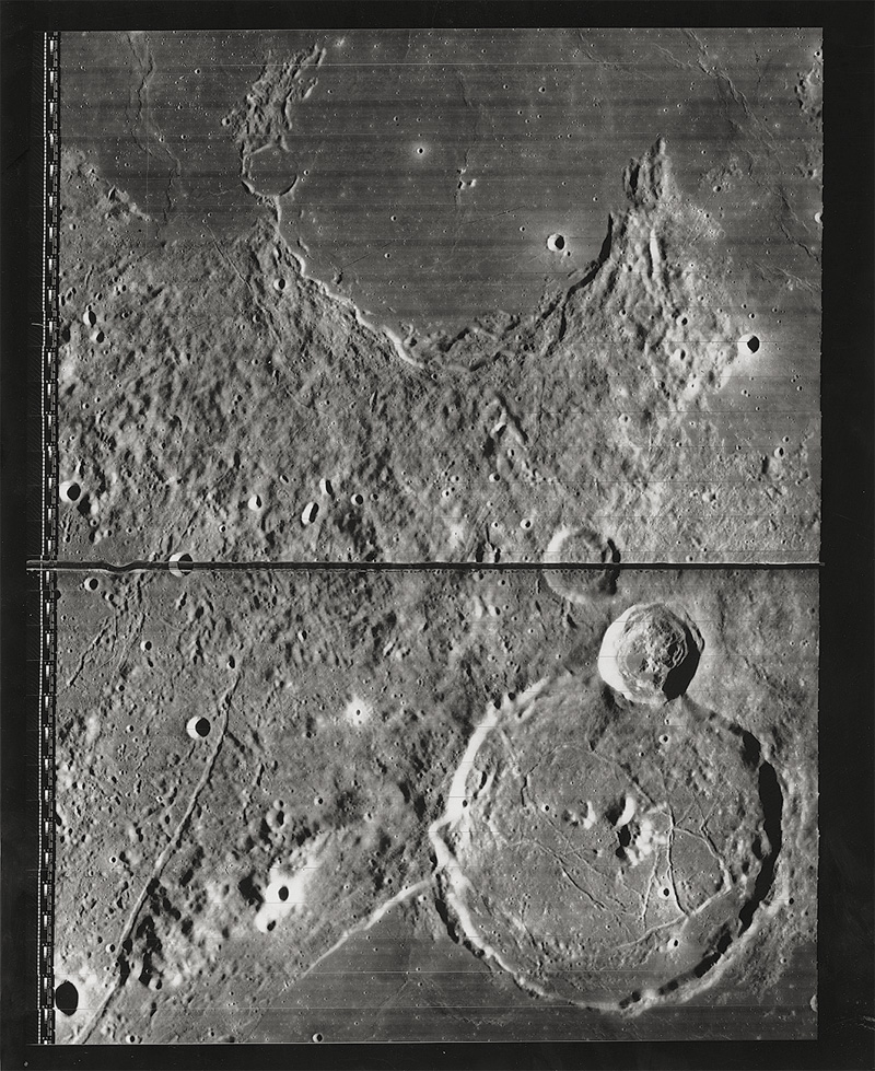 Lot 4238, Auction  127, NASA, Lunar surface taken by Lunar Orbiter IV