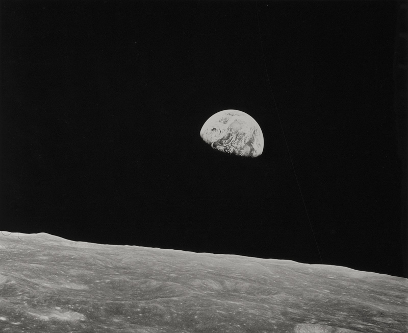 Lot 4239, Auction 127, NASA, Earthrise from Apollo 8