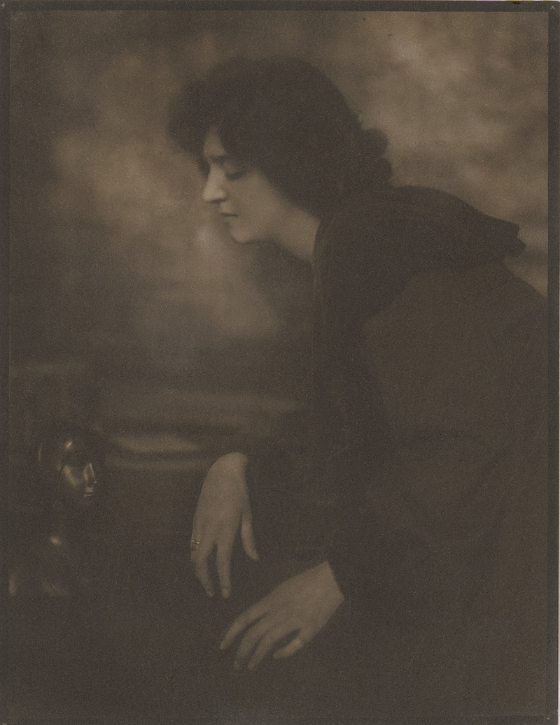 Lot 4255, Auction  127, Pictorialism, Child Study; Portrait of a woman