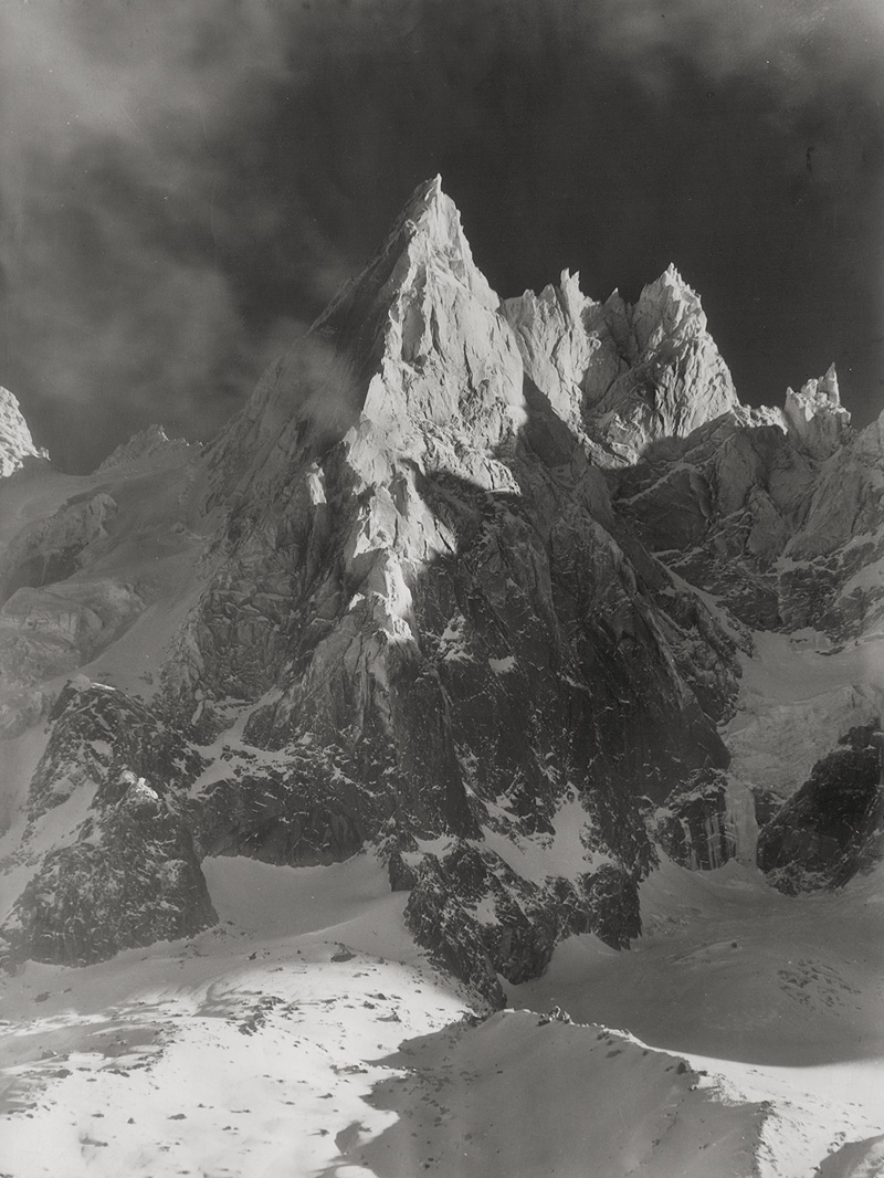 Lot 4290, Auction  127, Tairraz II, Georges, Mont Blanc massif (Aiguille Verte/Les Drus)