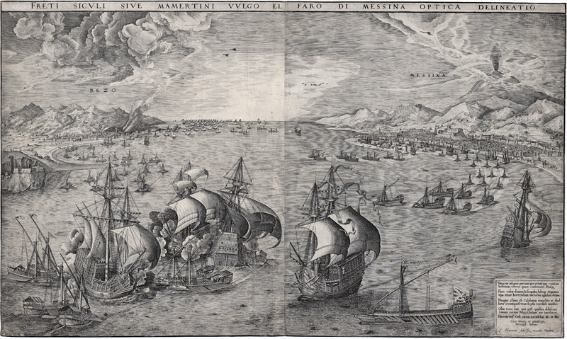 Lot 5037, Auction  127, Bruegel d. Ä., Pieter - nach, Seeschlacht in der Straße von Messina