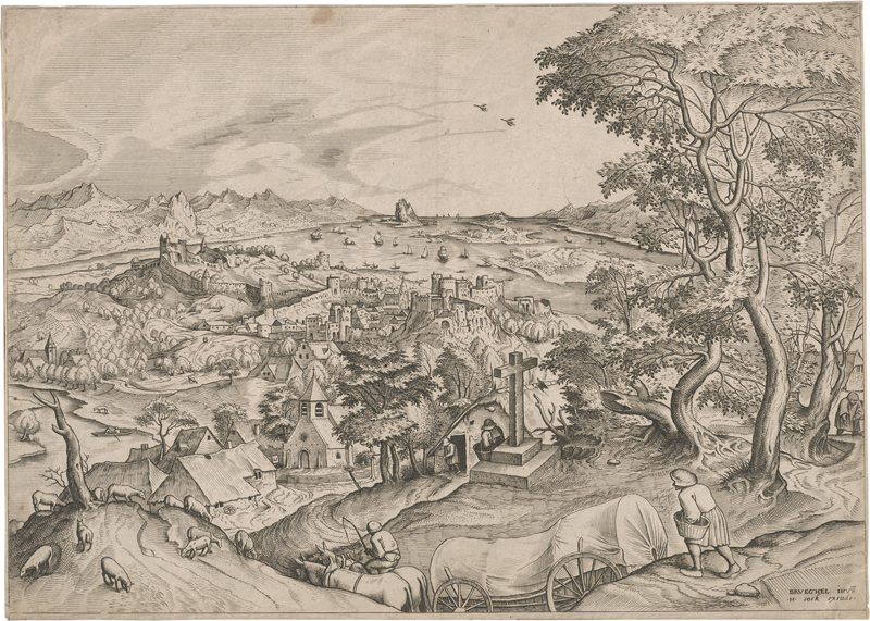 Lot 5039, Auction 127, Bruegel d. Ä., Pieter - nach, Plaustrum Belgicum