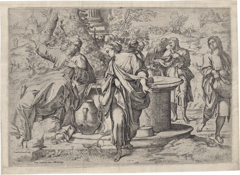 Lot 5047, Auction 127, Carracci, Annibale - nach, Christus und die Samariterin