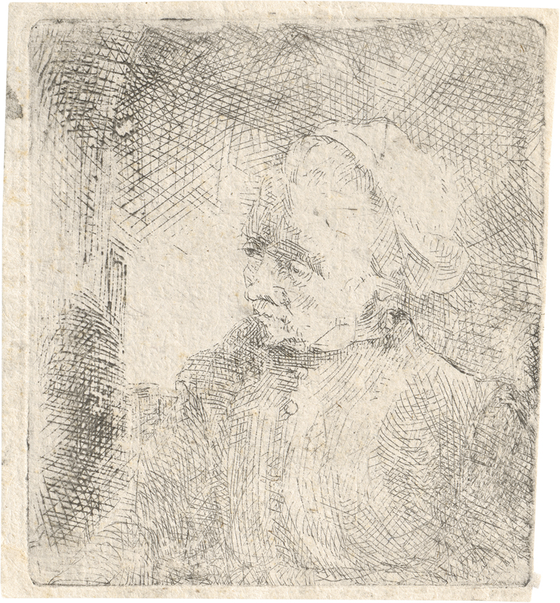 Lot 5058, Auction  127, Drost, Willem - zugeschrieben, Btrustbildnis einer alten Frau mit Haube, nach links blickend