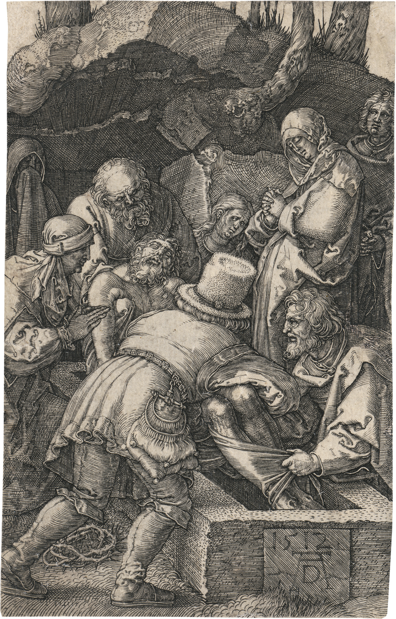 Lot 5062, Auction  127, Dürer, Albrecht, Die Grablegung 