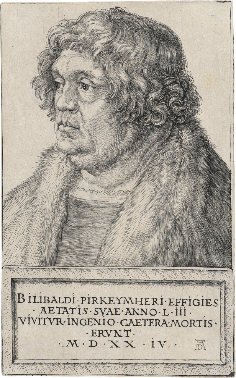 Lot 5077, Auction  127, Dürer, Albrecht, Willibald Pirkheimer