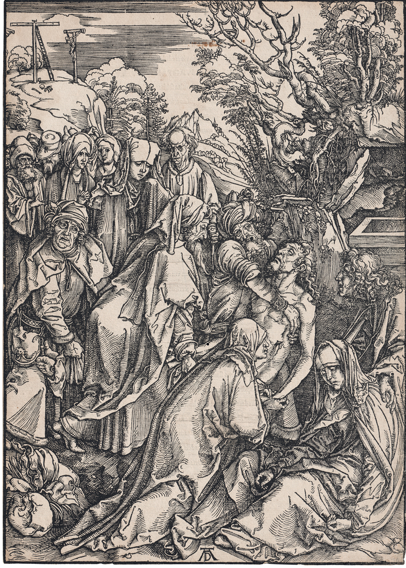 Lot 5082, Auction  127, Dürer, Albrecht, Die Grablegung
