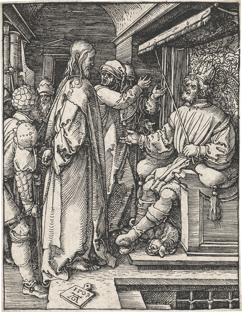 Lot 5085, Auction 127, Dürer, Albrecht, Christus vor Herodes