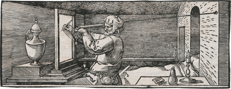 Lot 5106, Auction  127, Dürer, Albrecht, Der Vasenzeichner