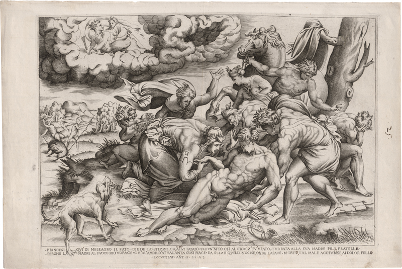 Lot 5109, Auction  127, Fagiuoli, Girolamo, Der Tod des Meleager