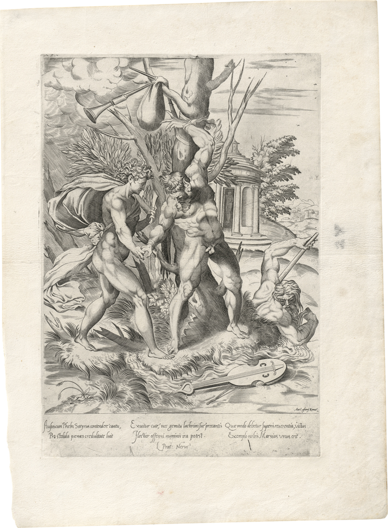 Lot 5110, Auction 127, Fagiuoli, Girolamo - zugeschrieben, Apoll und Marsyas