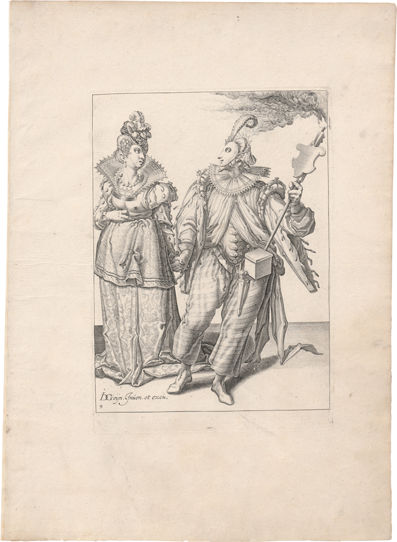 Lot 5116, Auction 127, Gheyn II, Jacques de - nach, Eine Frau an der Hand von einem Musiker geführt