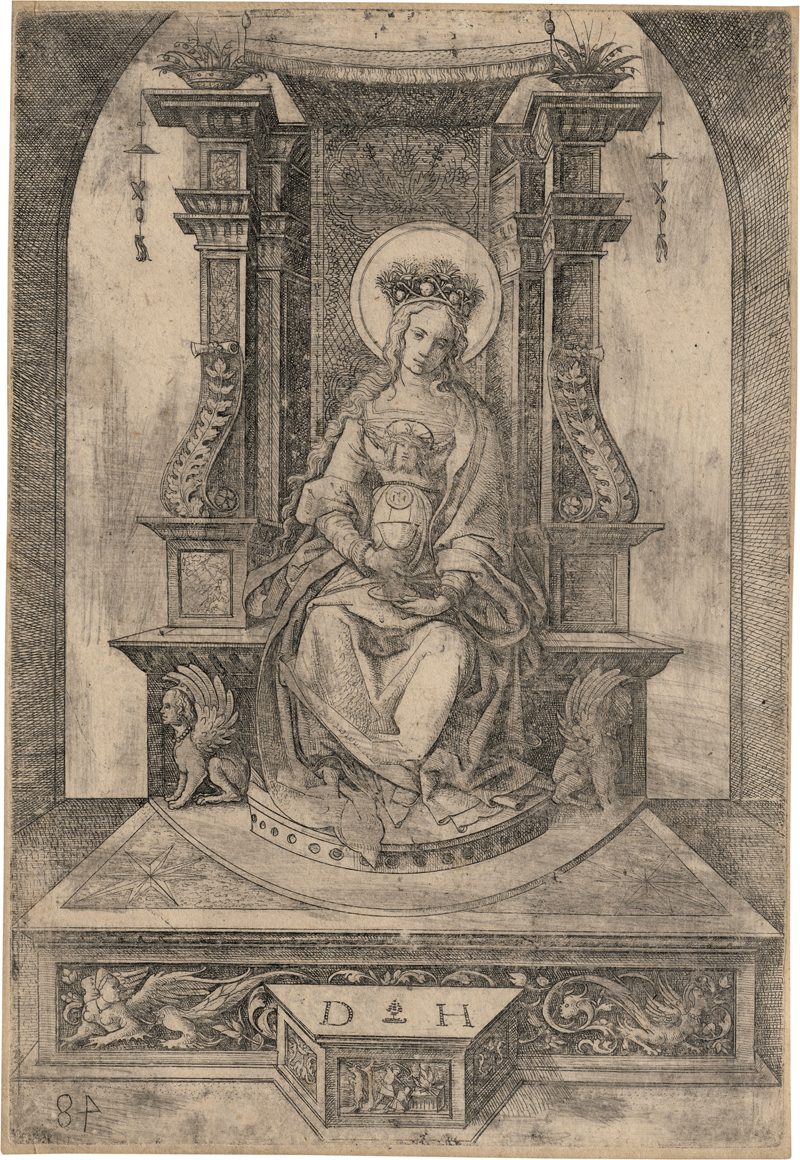 Lot 5128, Auction  127, Hopfer, Daniel, Thronende Ecclesia